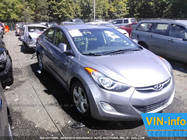 Hyundai Elantra GLS / Limited 2012 KMHDH4AE5CU327076